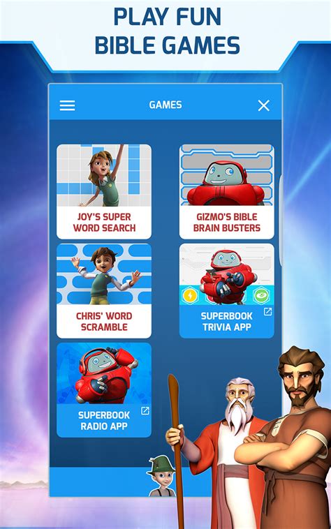 superbook games|‎Superbook Kids Bible on the App Store.